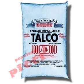 Azucar talco