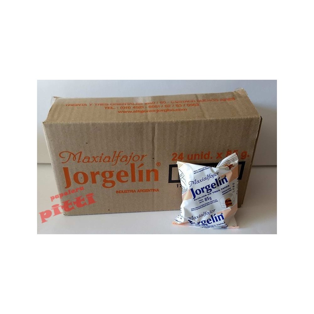 ALF. JORGELÍN X CAJA DE 24 U .85 g BLANCO