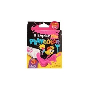 TEMPERA PLAYCOLOR X6 FLUO