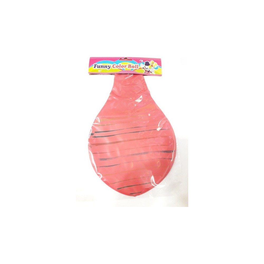 PIÑATA GLOBO GIGANTE 36'' RAYADA X3